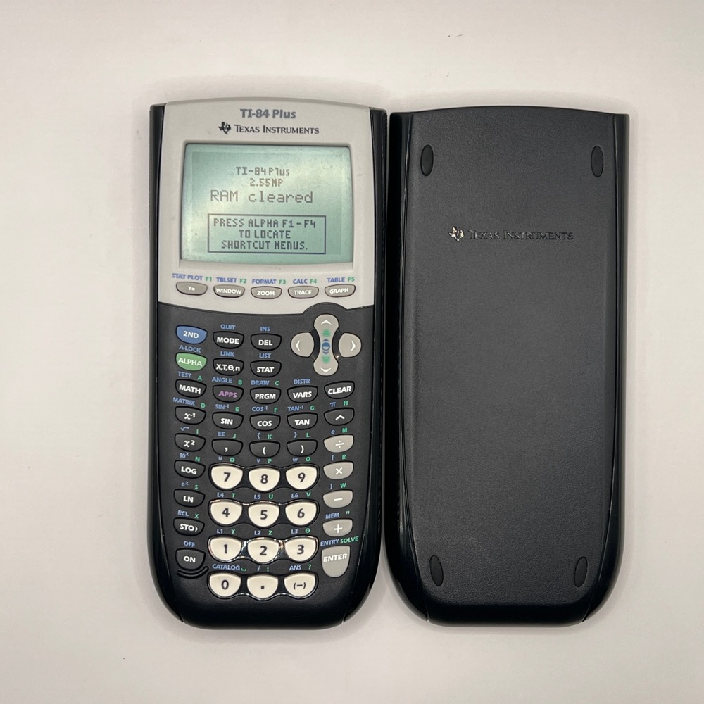 Texas Instruments TI-84 Plus Graphing Calculator w/ Slide Cover Tested Working